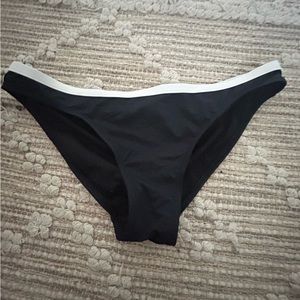 Black bikini bottoms